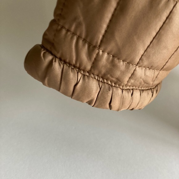 Chico's Tan Quilted Puffer Jacket - Picture 6 of 15